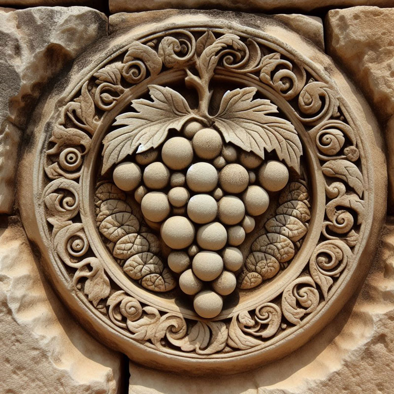 grape-ancient-carving